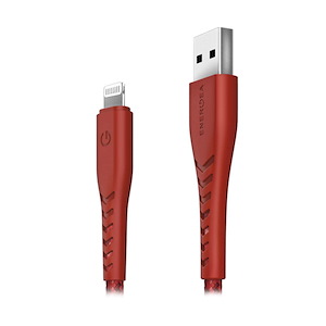 کابل انرجیا NyloFlex USB to Lightning طول 1.5 متر Energea NyloFlex USB to Lightning Cable Red - 1.5m