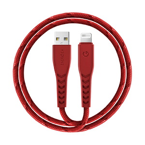 کابل انرجیا NyloFlex USB to Lightning طول 1.5 متر Energea NyloFlex USB to Lightning Cable Red - 1.5m