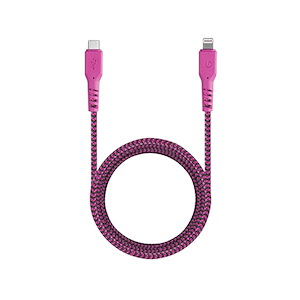 کابل انرجیا FibraTough USB-C to Lightning طول 1.5 متر Energea FibraTough USB-C to Lightning Cable Pink - 1.5m