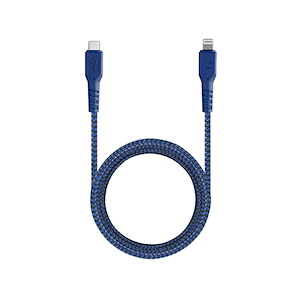 کابل انرجیا FibraTough USB-C to Lightning طول 1.5 متر Energea FibraTough USB-C to Lightning Cable Blue - 1.5m