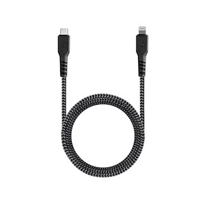 کابل انرجیا FibraTough USB-C to Lightning طول 3 متر Energea FibraTough USB-C to Lightning Cable Black - 3m