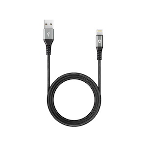 کابل انرجیا AluTough USB to Lightning طول 1.5 متر Energea AluTough USB to Lightning Cable Gray - 1.5m