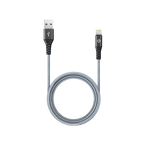 کابل انرجیا AluTough USB to Lightning طول 1.5 متر Energea AluTough USB to Lightning Cable Gunmetal - 1.5m