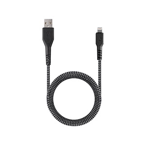 کابل انرجیا FibraTough USB to Lightning طول 1.5 متر Energea FibraTough USB to Lightning Cable Black - 1.5m