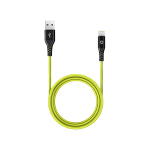 کابل انرجیا AluTough USB to Lightning طول 1.5 متر Energea AluTough USB to Lightning Cable Yellow - 1.5m