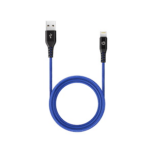 کابل انرجیا AluTough USB to Lightning طول 1.5 متر Energea AluTough USB to Lightning Cable Blue - 1.5m