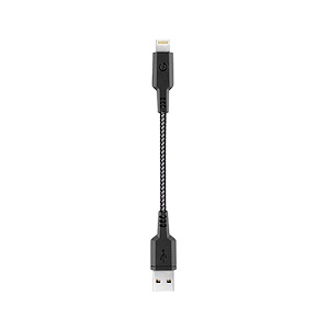 کابل انرجیا NyloTough USB to Lightning طول 16 سانتی‌متر Energea NyloTough USB to Lightning Cable Black - 16cm