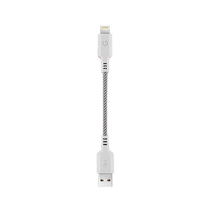 کابل انرجیا NyloTough USB to Lightning طول 16 سانتی‌متر Energea NyloTough USB to Lightning Cable White - 16cm