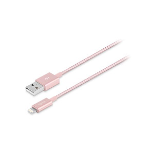 کابل USB به Lightning موشی مدل Integra طول 1.2 متر Moshi Integra USB to Lightning 1.2m Golden Rose Cable