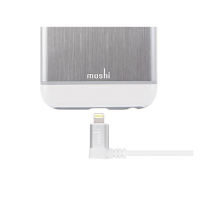 کابل موشی 90Degree USB to Lightning طول 1.5 متر Moshi 90Degree USB to Lightning Cable White - 1.5m