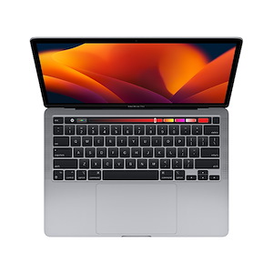 مک‌بوک پرو اپل 13 اینچ M2 حافظه 8GB/256GB Apple MacBook Pro 13-inch 2022 M2 8GB RAM 256GB SSD Space Gray Laptop - MNEH3