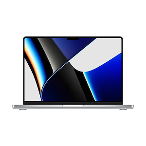 لپ‌تاپ اپل 14 اینچ مدل MacBook Pro 2021 M1 Pro 16GB RAM 1TB SSD Apple MacBook Pro 14-inch 2021 M1 Pro 16GB RAM 1TB SSD Silver Laptop - MKGT3