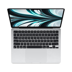 لپ‌تاپ اپل 13.6 اینچ مدل MacBook Air 2022 M2 8GB RAM 256GB SSD Apple MacBook Air 13.6-inch 2022 M2 8GB RAM 256GB SSD Silver Laptop - MLXY3