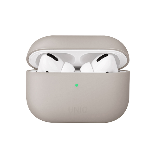 قاب یونیک Lino برای AirPods Pro Uniq Lino Silicon Case Gainsboro - AirPods Pro