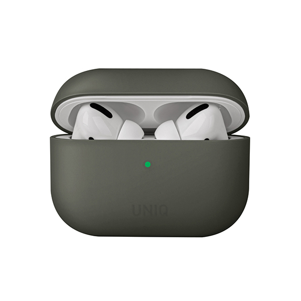 قاب ایرپاد پرو یونیک مدل Lino Uniq Lino Silicon Dark Slate Gray AirPods Pro Case