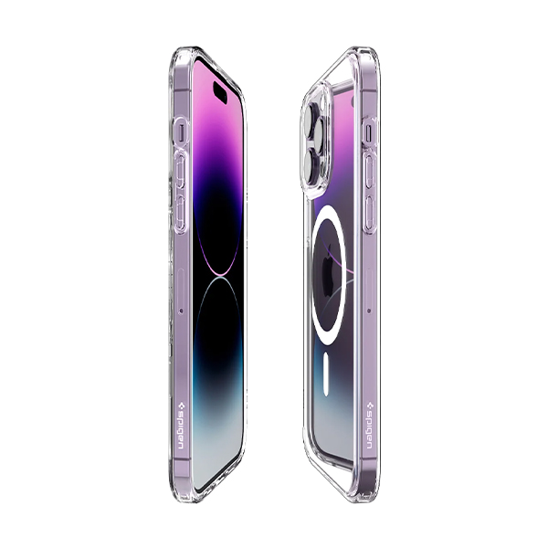 قاب اسپیگن Crystal Hybrid Mag برای iPhone 14 Pro Max Spigen Crystal Hybrid Mag Case White - iPhone 14 Pro Max