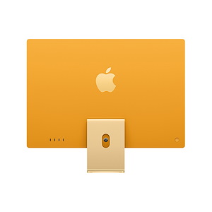 کامپیوتر اپل 24 اینچ مدل iMac 2021 M1 with Touch ID رم 8 گیگابایت ظرفیت 256 گیگابایت Apple iMac 24-inch 2021 with Touch ID M1 8GB RAM 256GB SSD Yellow All-in-One - Z12S