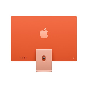 کامپیوتر اپل 24 اینچ مدل iMac 2021 M1 with Touch ID رم 8 گیگابایت ظرفیت 256 گیگابایت Apple iMac 24-inch 2021 with Touch ID M1 8GB RAM 256GB SSD Orange All-in-One - Z132