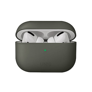 قاب ایرپاد پرو 2 یونیک مدل Lino Uniq Lino Silicon Grey AirPods Pro 2 Case