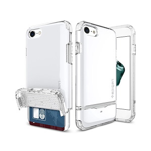 قاب اسپیگن Flip Armor برای iPhone SE 2/7/8 Spigen Flip Armor Case Jet White - iPhone SE 2/7/8