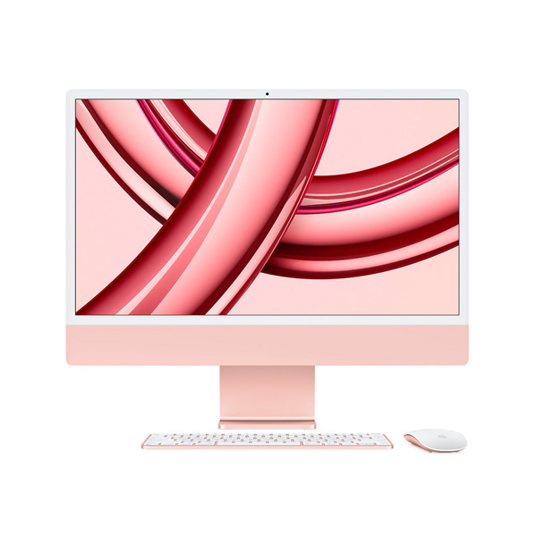 کامپیوتر اپل 24 اینچ مدل iMac 2023 Touch ID M3 8GB RAM 256GB SSD Apple iMac 24-inch 2023 Touch ID M3 8GB RAM 256GB SSD Pink All-in-One - MQRT3
