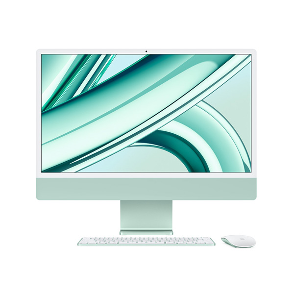 کامپیوتر اپل 24 اینچ مدل iMac 2023 Touch ID M3 8GB RAM 512GB SSD Apple iMac 24-inch 2023 Touch ID M3 8GB RAM 512GB SSD Green All-in-One - MQRP3