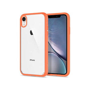 قاب آیفون XR اسپیگن مدل Ultra Hybrid Spigen Ultra Hybrid Light Coral iPhone XR Case