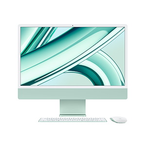 کامپیوتر اپل 24 اینچ مدل iMac 2023 Touch ID M3 8GB RAM 256GB SSD Apple iMac 24-inch 2023 Touch ID M3 8GB RAM 256GB SSD Green All-in-One - MQRN3