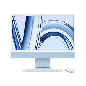 کامپیوتر اپل 24 اینچ مدل iMac 2023 Touch ID M3 8GB RAM 512GB SSD Apple iMac 24-inch 2023 Touch ID M3 8GB RAM 512GB SSD Blue All-in-One - MQRR3