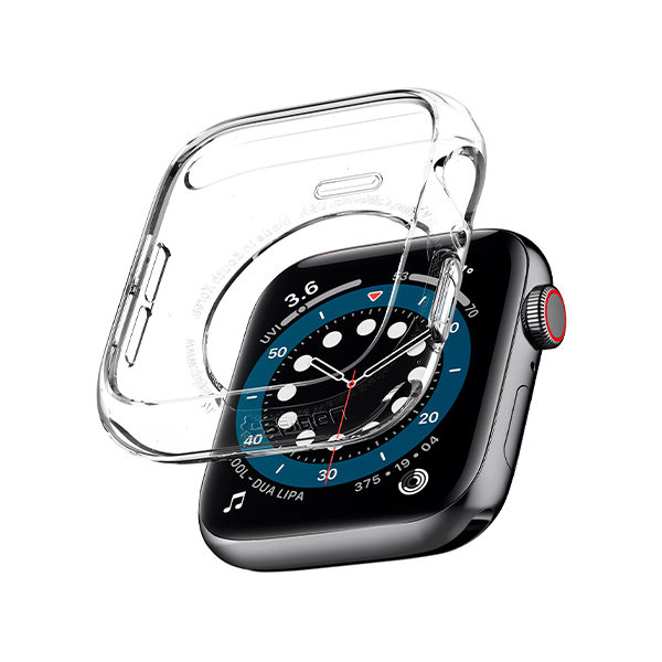 قاب اپل‌واچ 40mm اسپیگن مدل Liquid Crystal Spigen Liquid Crystal Crystal Clear Apple Watch 40mm Case