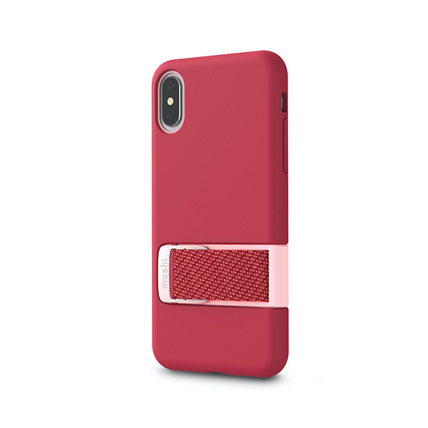 قاب آیفون X/XS موشی مدل Capto Slim Moshi Capto Slim Raspberry Pink iPhone X/XS Case