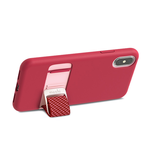 قاب آیفون X/XS موشی مدل Capto Slim Moshi Capto Slim Raspberry Pink iPhone X/XS Case