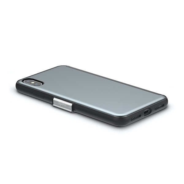 قاب آیفون XS Max موشی مدل StealthCover Touch-sensitive Portfolio Moshi StealthCover Touch-sensitive Portfolio Gunmetal Gray iPhone Xs Max Case