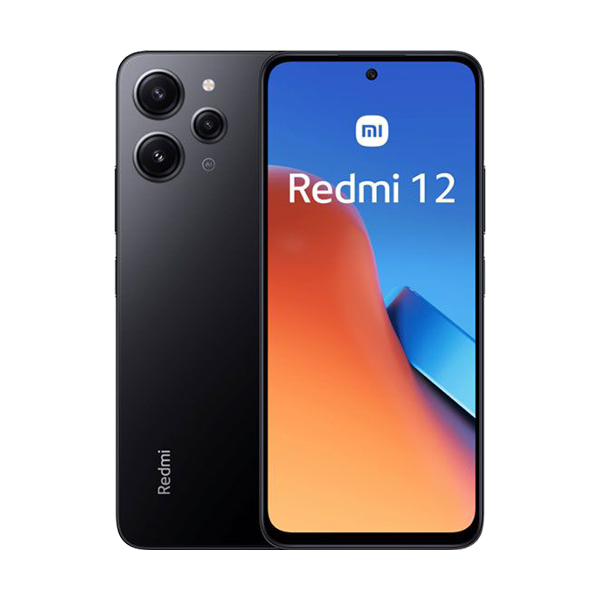 گوشی موبایل شیائومی مدل Redmi 12 4G رم 6 ظرفیت 128 گیگابایت Xiaomi Redmi 12 4G 6GB RAM 128GB Midnight Black Mobile Phone