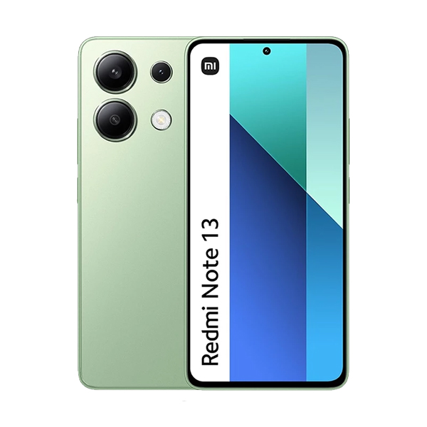 گوشی موبایل شیائومی مدل Redmi Note 13 4G رم 6 ظرفیت 128 گیگابایت Xiaomi Redmi Note 13 4G 6GB RAM 128GB Mint Green Mobile Phone