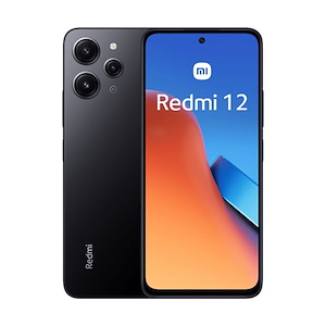 گوشی موبایل شیائومی مدل Redmi 12 4G رم 2 ظرفیت 128 گیگابایت Xiaomi Redmi 12 4G 2GB RAM 128GB Midnight Black Mobile Phone