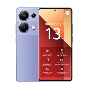 گوشی موبایل شیائومی مدل Redmi Note 13 Pro 4G ظرفیت 128 گیگابایت Xiaomi Redmi Note 13 Pro 4G 8GB RAM 128GB Lavender Purple Mobile Phone