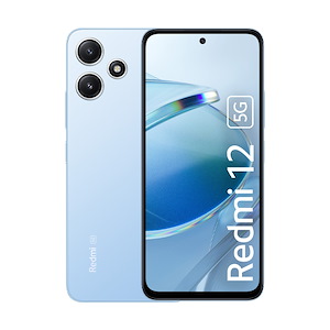 گوشی موبایل شیائومی مدل Redmi 12 5G رم 4 ظرفیت 128 گیگابایت Xiaomi Redmi 12 5G 4GB RAM 128GB Pastel Blue Mobile Phone