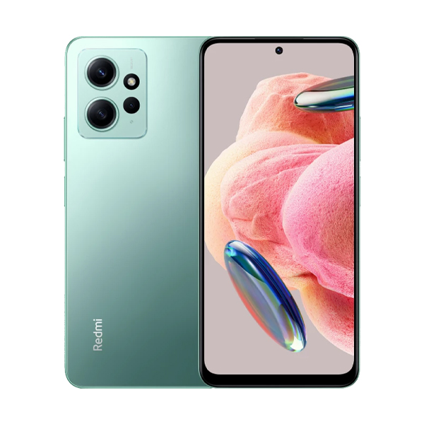 گوشی موبایل شیائومی مدل Redmi Note 12 4G رم 6 ظرفیت 128 گیگابایت Xiaomi Redmi Note 12 4G 6GB RAM 128GB Mint Green Mobile Phone