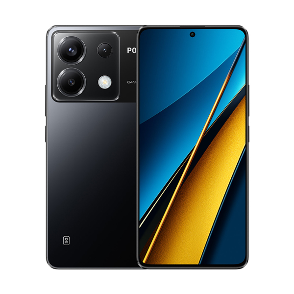 گوشی موبایل شیائومی مدل Poco X6 ظرفیت 512 گیگابایت Xiaomi Poco X6 12GB RAM 512GB Black Mobile Phone