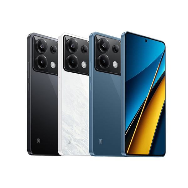 گوشی موبایل شیائومی مدل Poco X6 ظرفیت 512 گیگابایت Xiaomi Poco X6 12GB RAM 512GB Black Mobile Phone