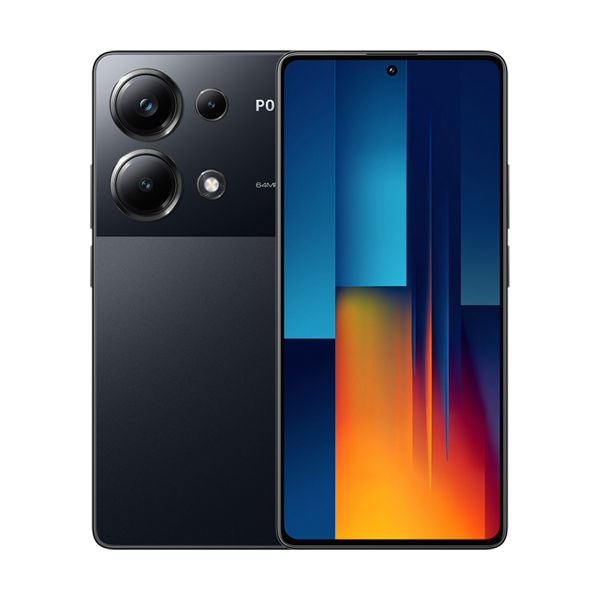 گوشی موبایل شیائومی مدل Poco M6 Pro 4G ظرفیت 256 گیگابایت Xiaomi Poco M6 Pro 4G 8GB RAM 256GB Black Mobile Phone