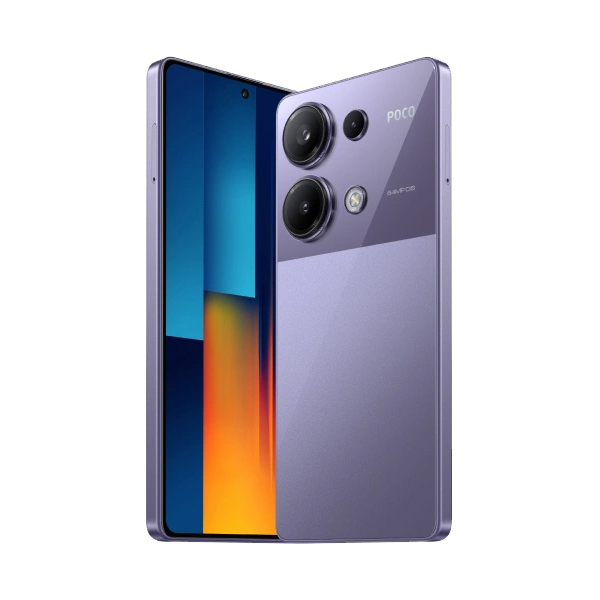 گوشی موبایل شیائومی مدل Poco M6 Pro 4G ظرفیت 256 گیگابایت Xiaomi Poco M6 Pro 4G 8GB RAM 256GB Purple Mobile Phone