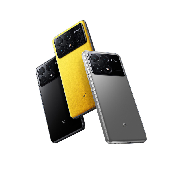 گوشی موبایل شیائومی مدل Poco X6 Pro رم 8 ظرفیت 256 گیگابایت Xiaomi Poco X6 Pro 8GB RAM 256GB Yellow Mobile Phone