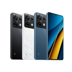 گوشی موبایل شیائومی مدل Poco X6 ظرفیت 512 گیگابایت Xiaomi Poco X6 12GB RAM 512GB Black Mobile Phone