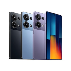 گوشی موبایل شیائومی مدل Poco M6 Pro 4G ظرفیت 512 گیگابایت Xiaomi Poco M6 Pro 4G 12GB RAM 512GB Purple Mobile Phone