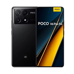 گوشی موبایل شیائومی مدل Poco X6 Pro رم 8 ظرفیت 256 گیگابایت Xiaomi Poco X6 Pro 8GB RAM 256GB Black Mobile Phone