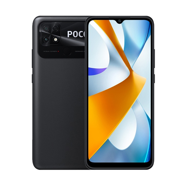 گوشی موبایل شیائومی مدل Poco C40 رم 3 ظرفیت 32 گیگابایت Xiaomi Poco C40 3GB RAM 32GB Power Black Mobile Phone