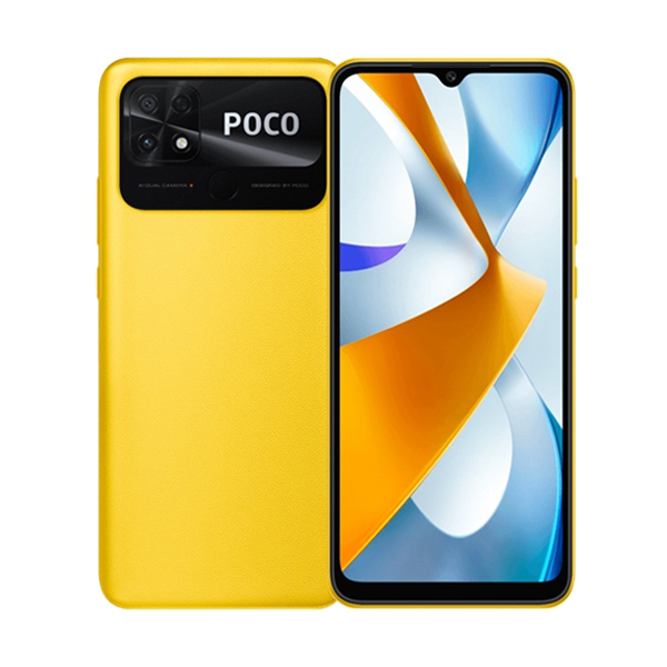 گوشی موبایل شیائومی مدل Poco C40 ظرفیت 64 گیگابایت Xiaomi Poco C40 4GB RAM 64GB POCO Yellow Mobile Phone