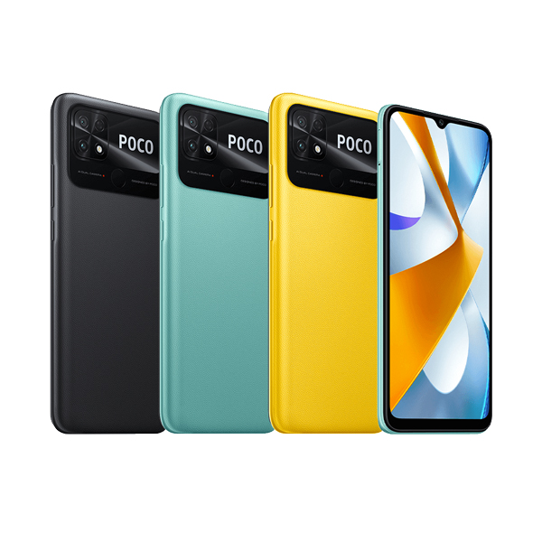 گوشی موبایل شیائومی مدل Poco C40 رم 3 ظرفیت 32 گیگابایت Xiaomi Poco C40 3GB RAM 32GB POCO Yellow Mobile Phone